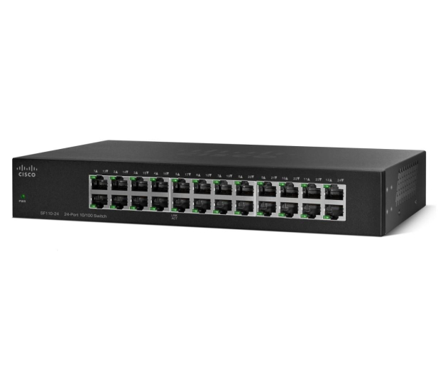Cisco 24p SF110-24-EU (24x10/100Mbit) - 273260 - zdjęcie 3